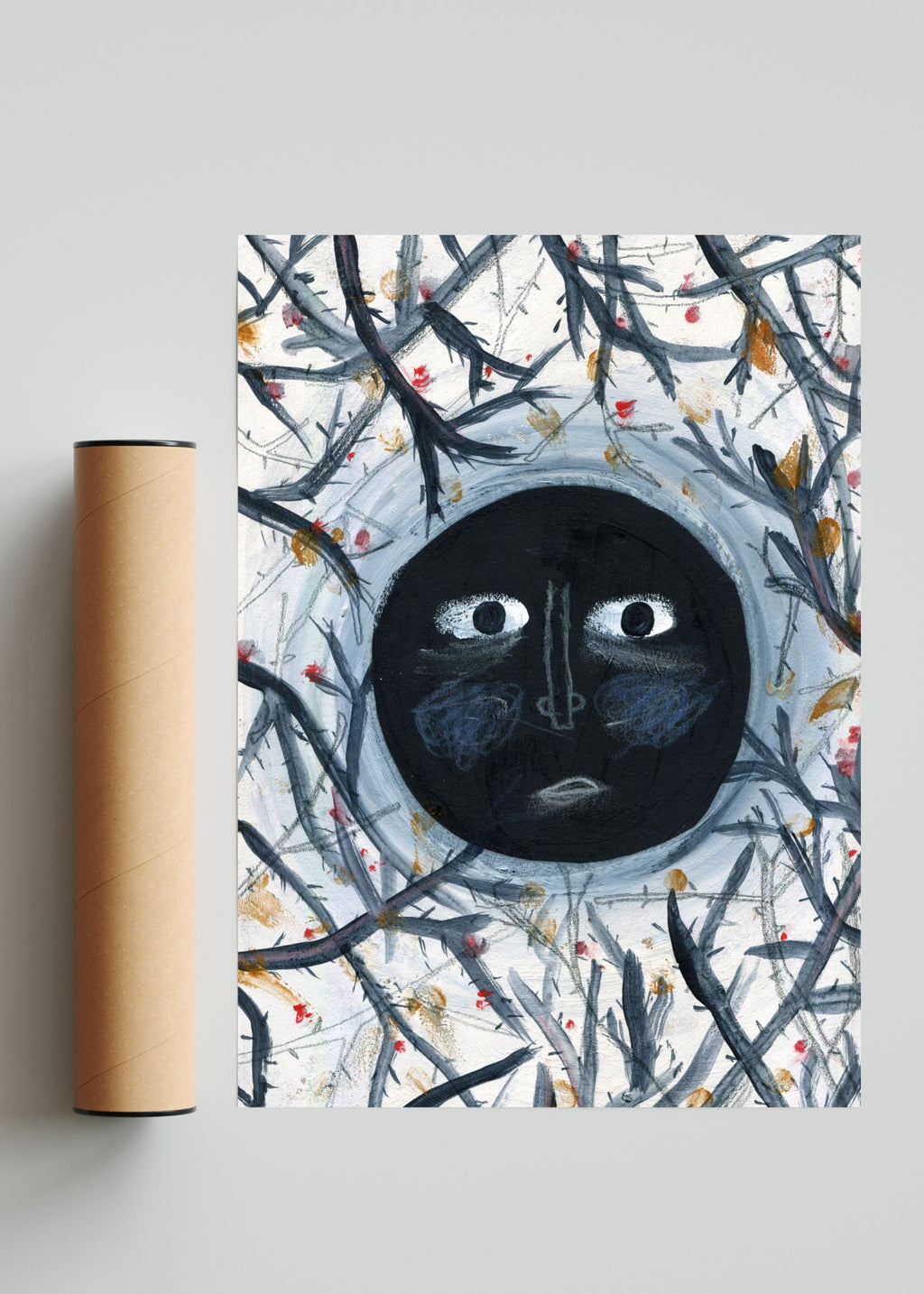 Luna Vieja - Retrato solo print