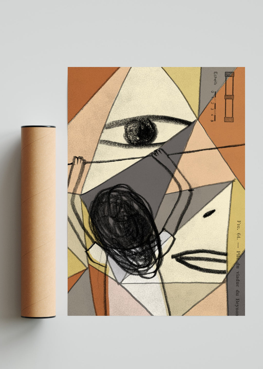Reconstrucción de una identidad - Retrato solo print