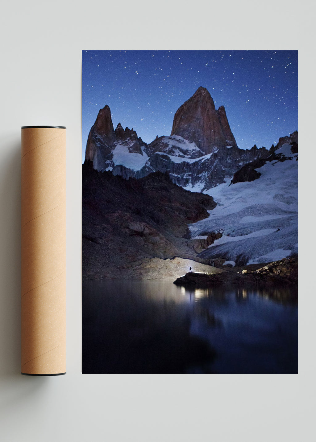 Chalten bajo las estrellas - FotoV Solo print