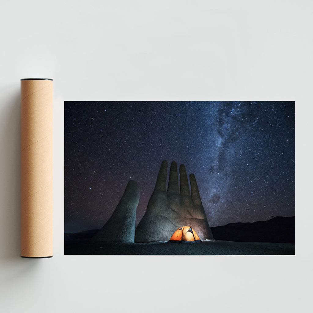 La Mano del Desierto - FotoH solo print