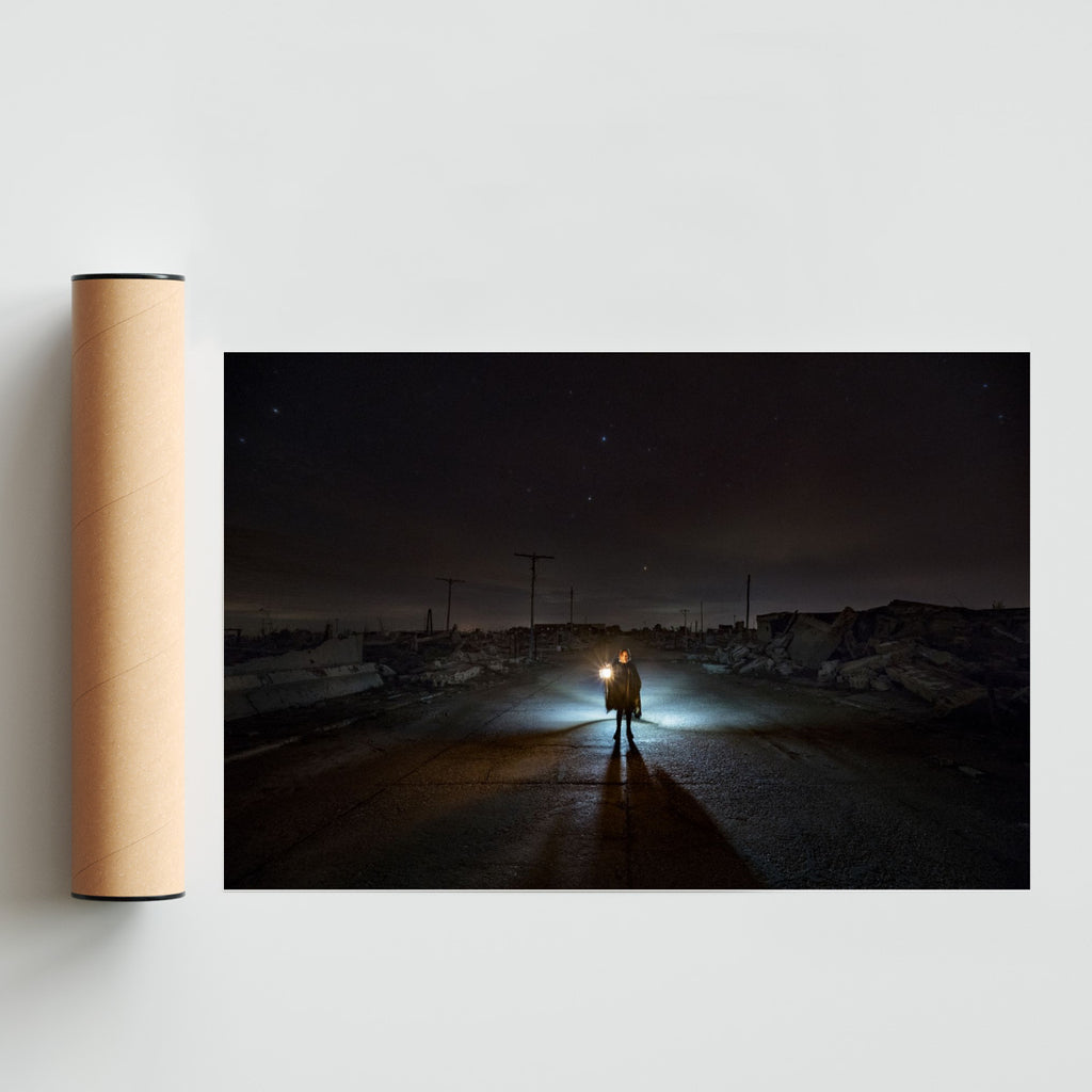 Luz en la noche - FotoH solo print