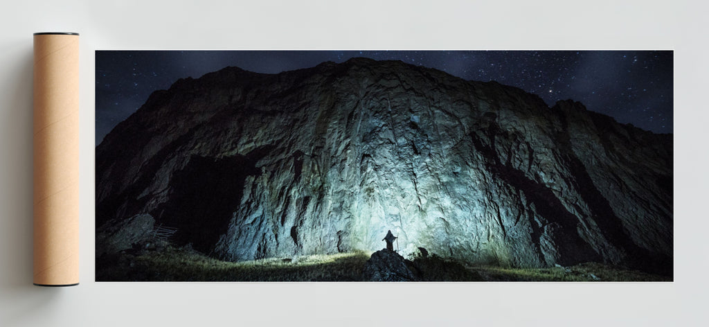 Mujer Cristica - Pano H Solo print