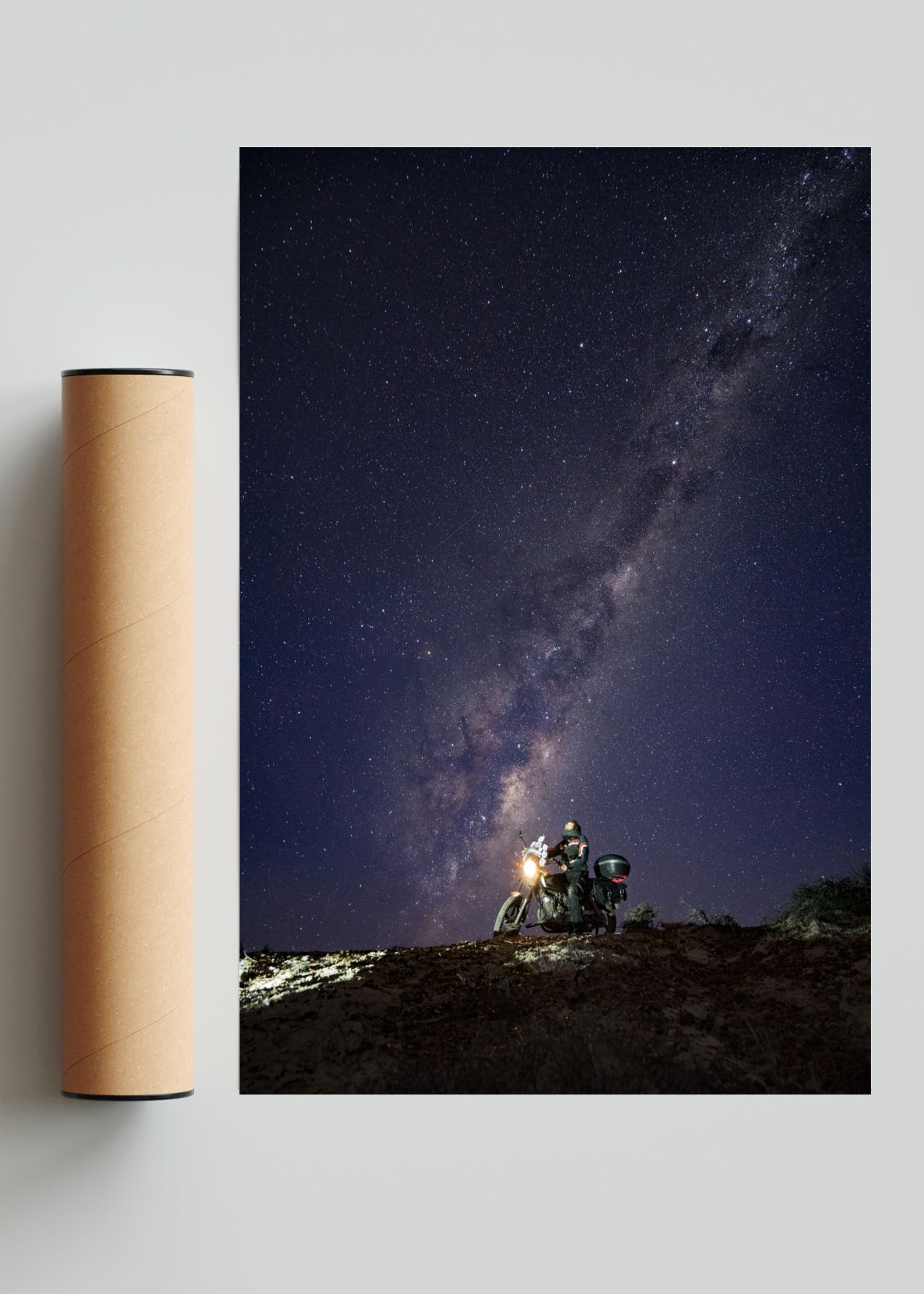 La via lactea nuestro hogar - FotoV Solo print