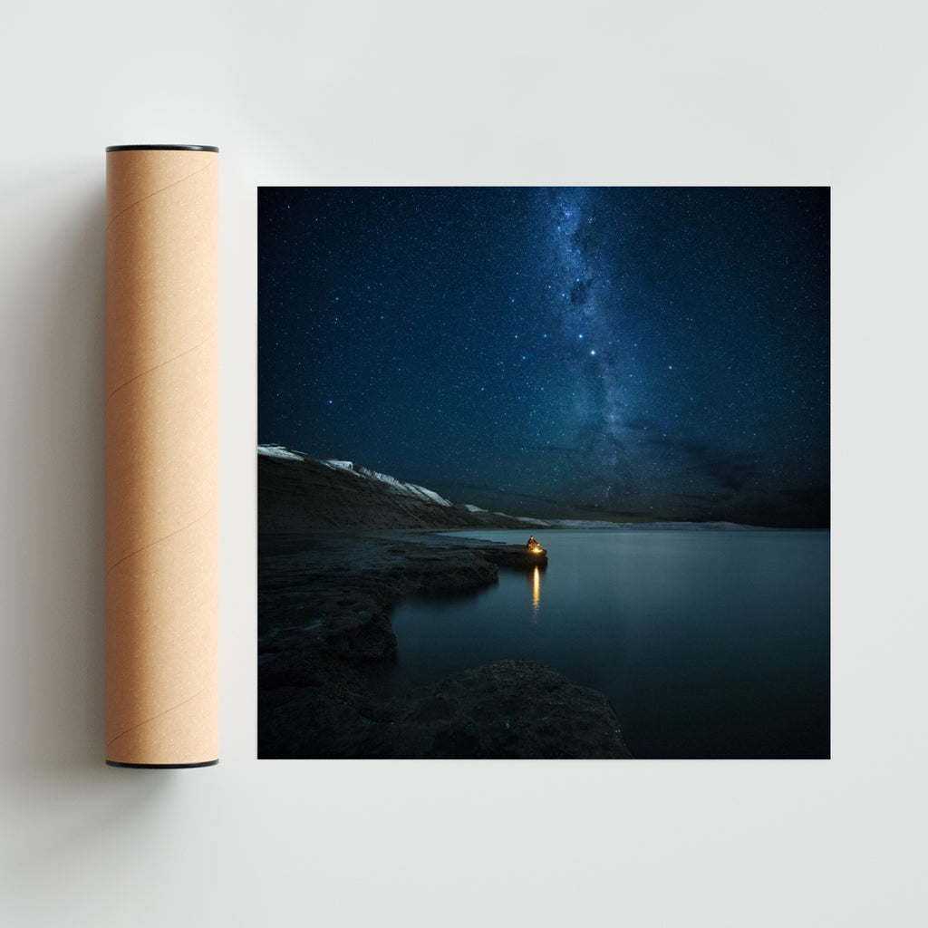“El camino no está en el cielo; el camino se encuentra en tu corazón" - Cuadrado solo print