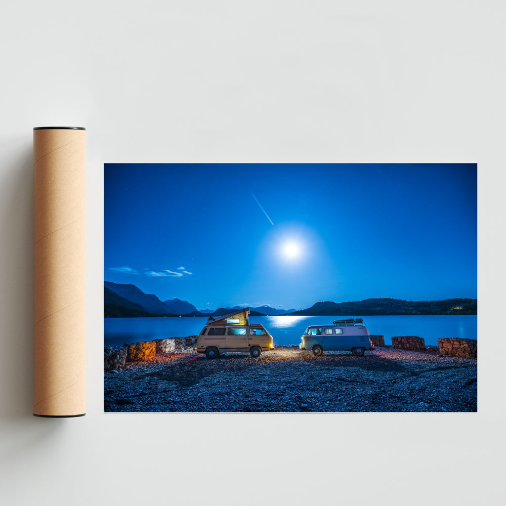 Sueños a la luz de la luna llena - FotoH solo print