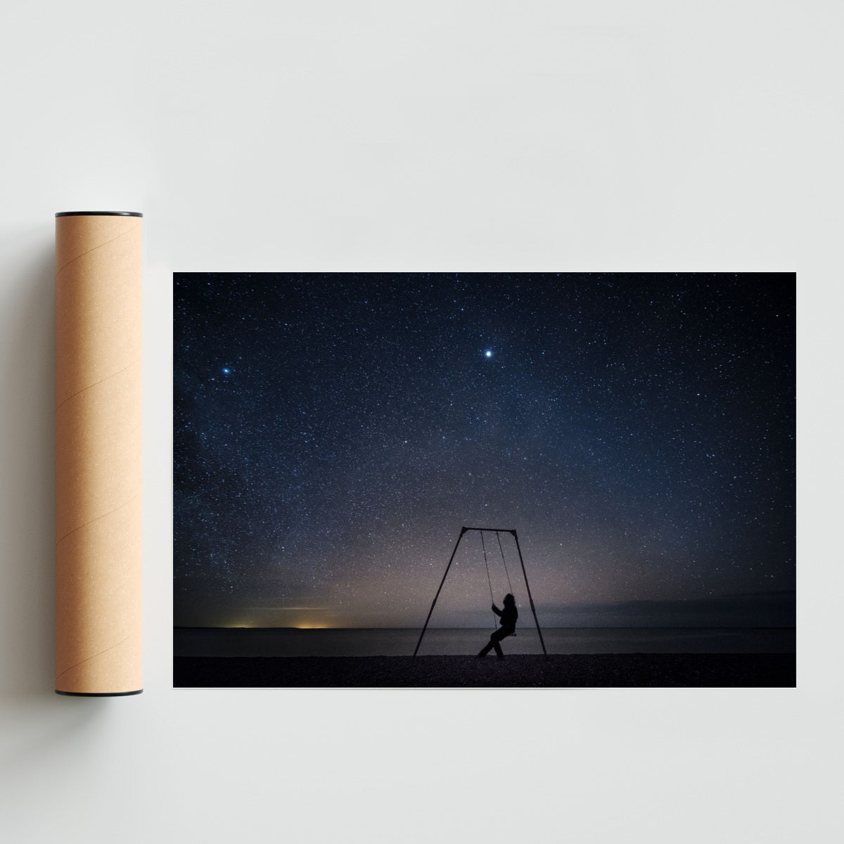 Contemplando a Jupiter - FotoH solo print