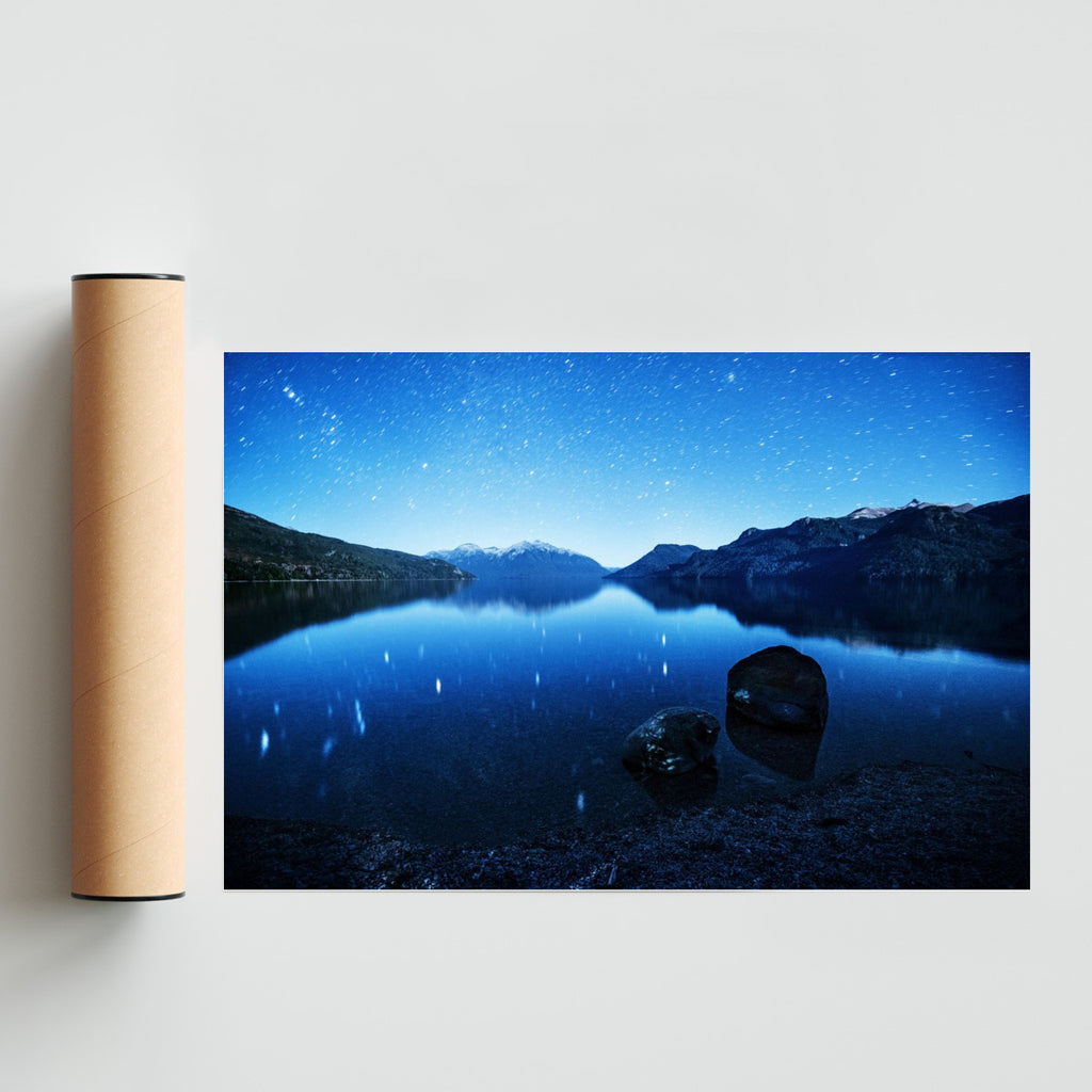 Traful a La Luz de las estrellas - FotoH solo print