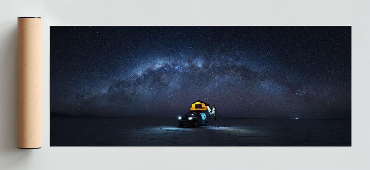 Salinas Grandes Jujuy - Pano H Solo print