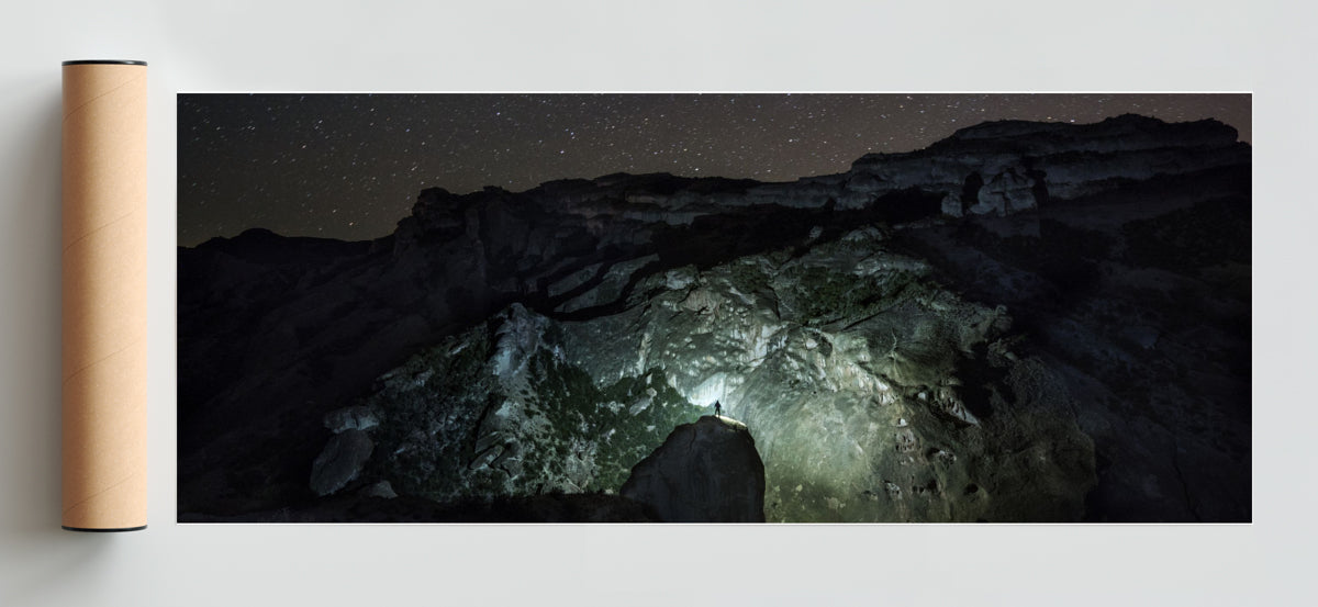 La exploración - Pano H Solo print