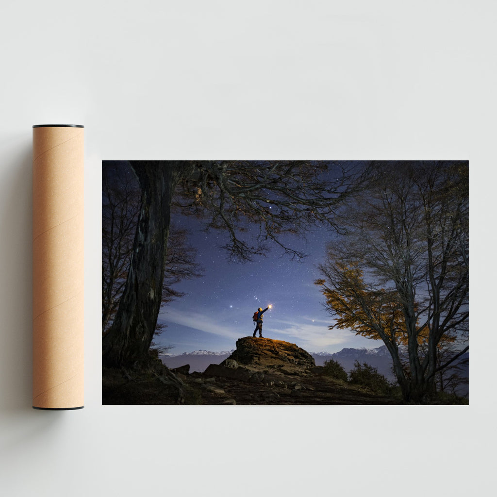 La constelación de Orion - FotoH solo print