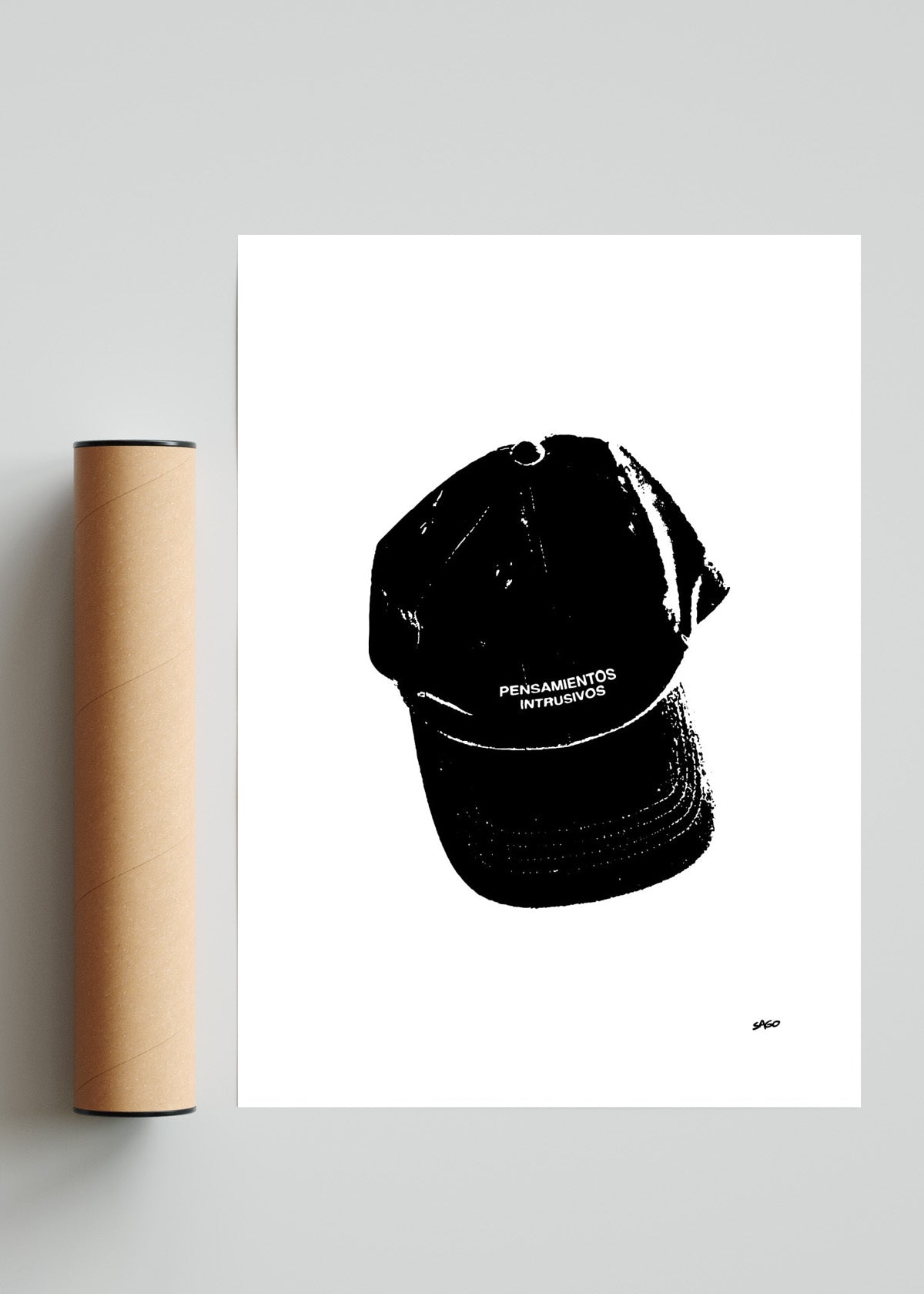 Pensamientos Intrusivos - Retrato solo print