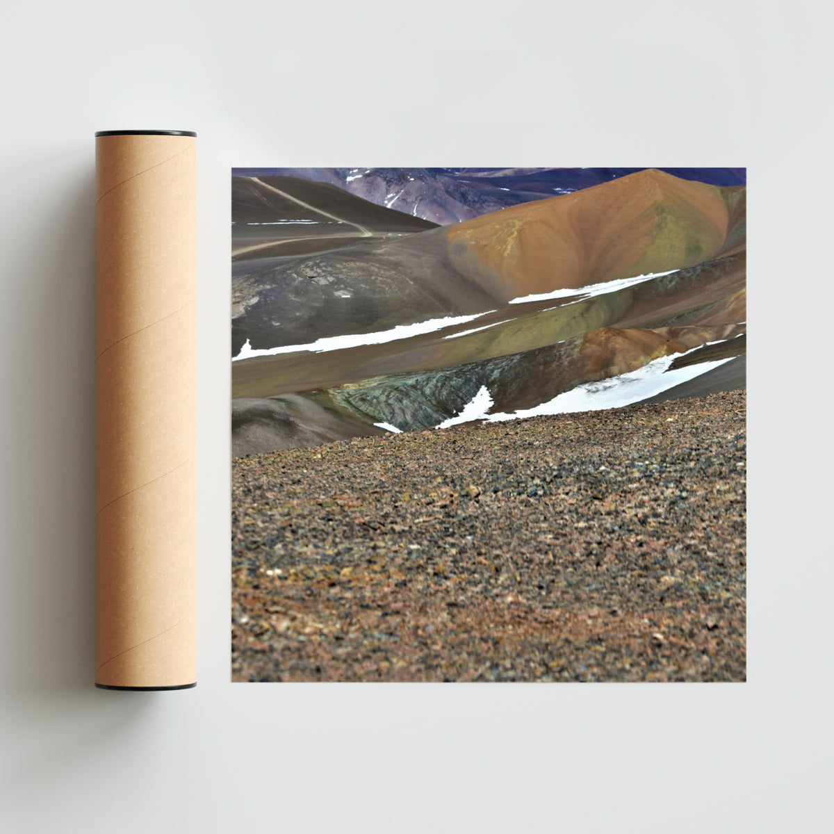 Los Seismiles - composición 1 - Cuadrado solo print