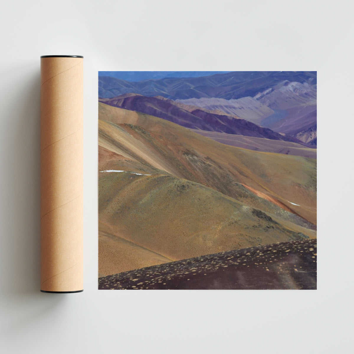 Los Seismiles - composición 5 - Cuadrado solo print