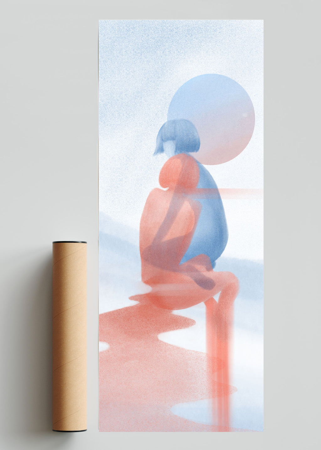 Isla y Mar - PanoV solo print
