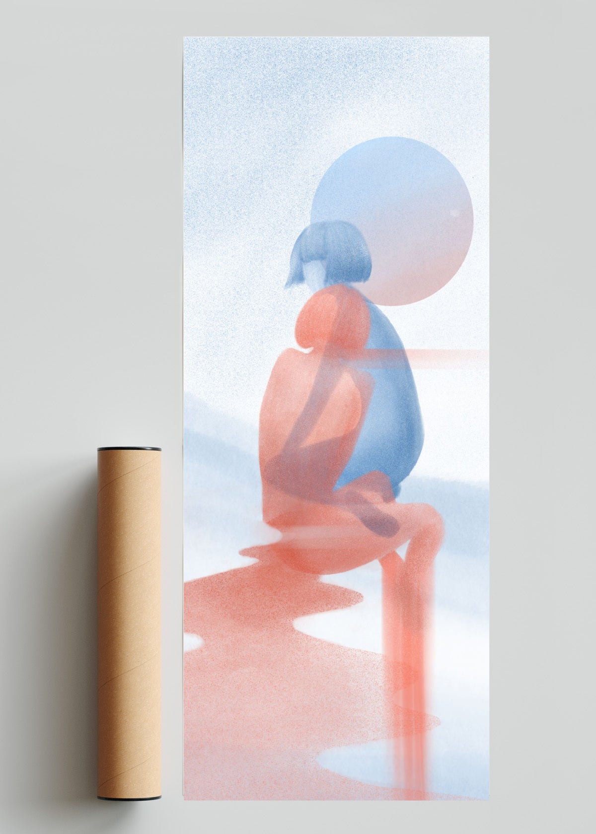 Isla y Mar - PanoV solo print