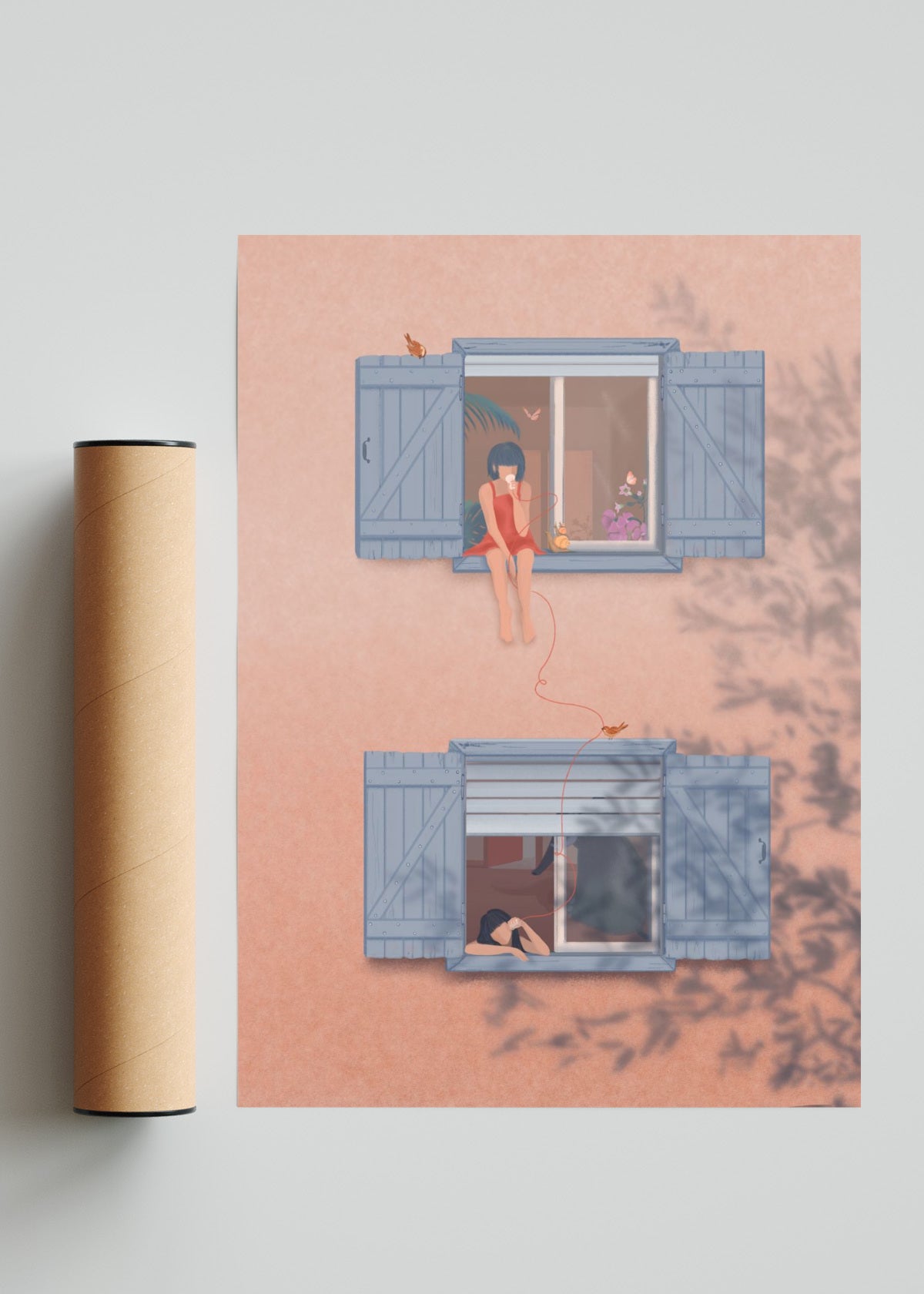 Amistad - Retrato solo print