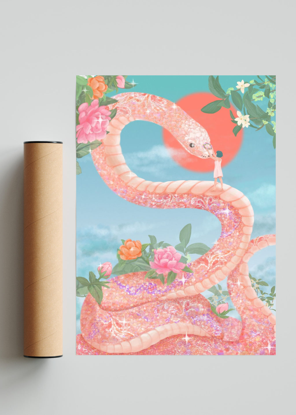 Serpiente - Retrato solo print