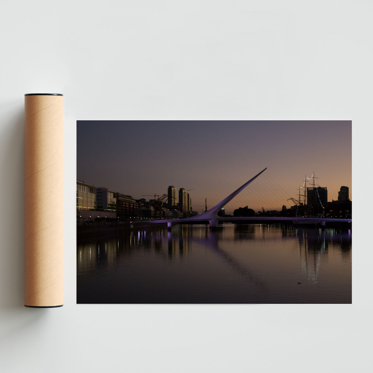 Puente de la Mujer - FotoH solo print