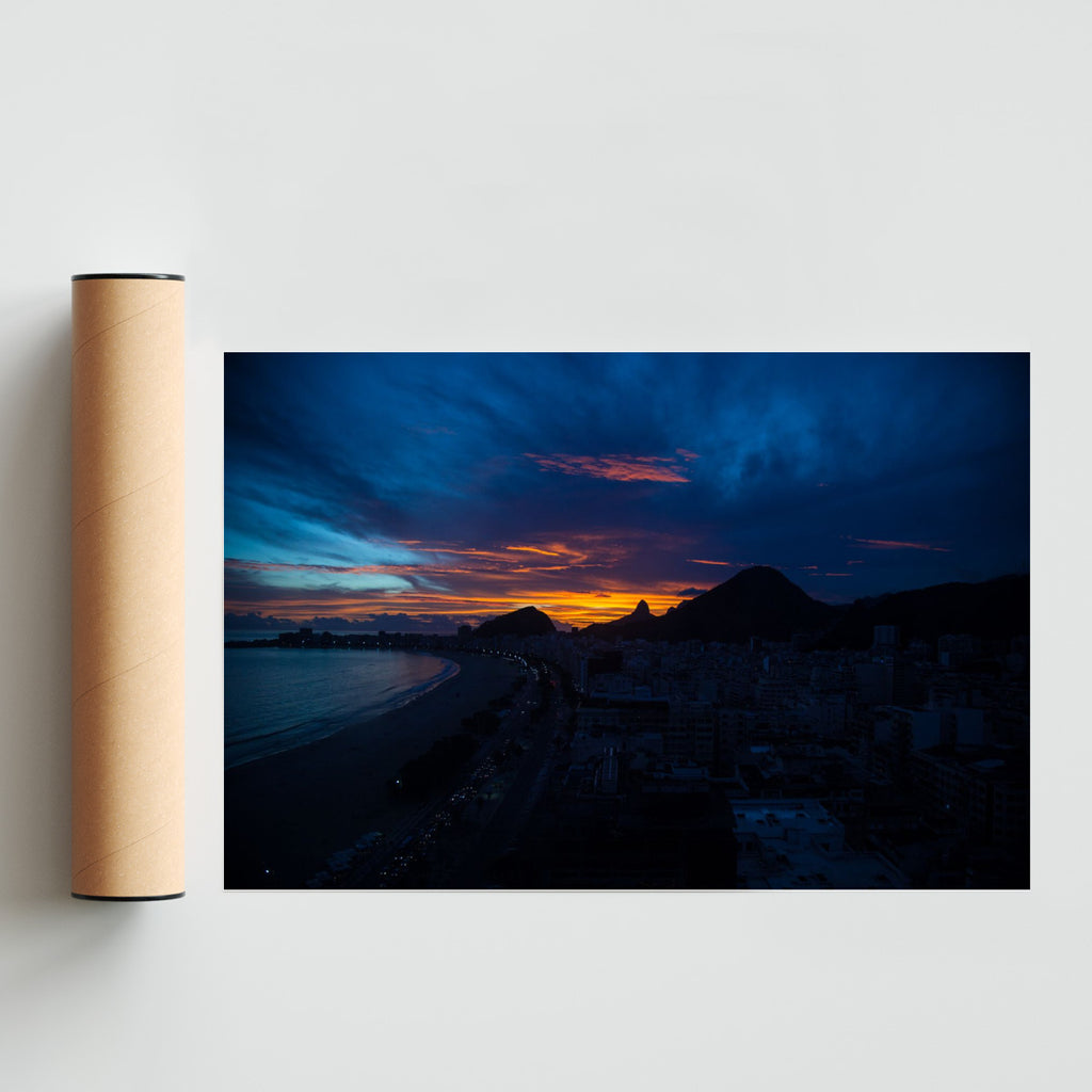 Anochece en Copacabana - FotoH solo print