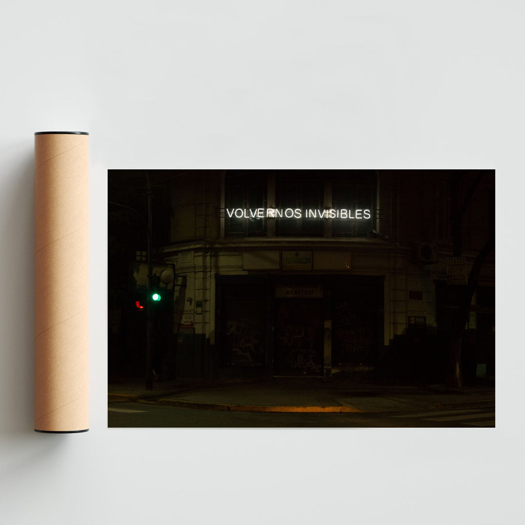 Volvernos Invisibles - FotoH solo print