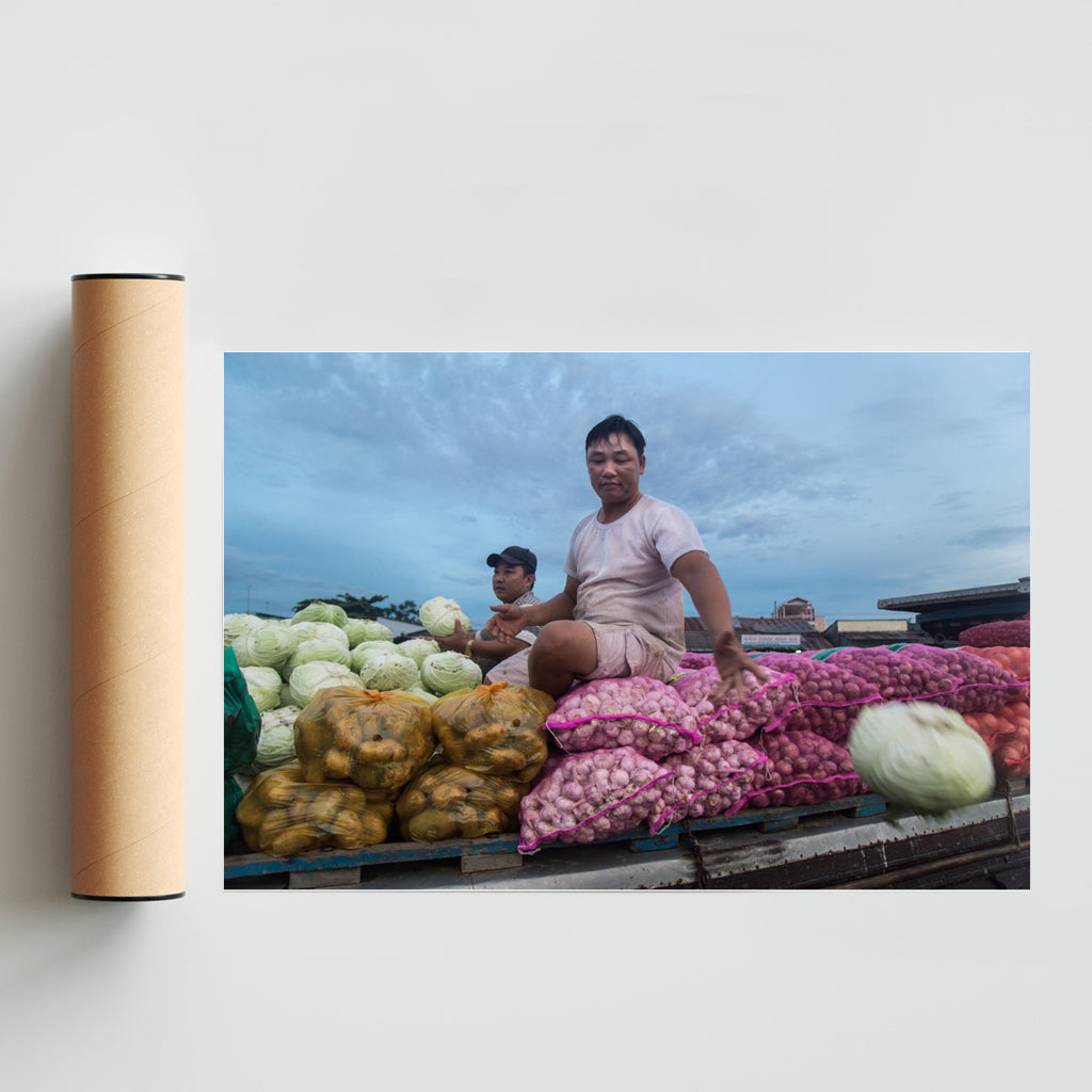 Mercado Flotante - FotoH solo print