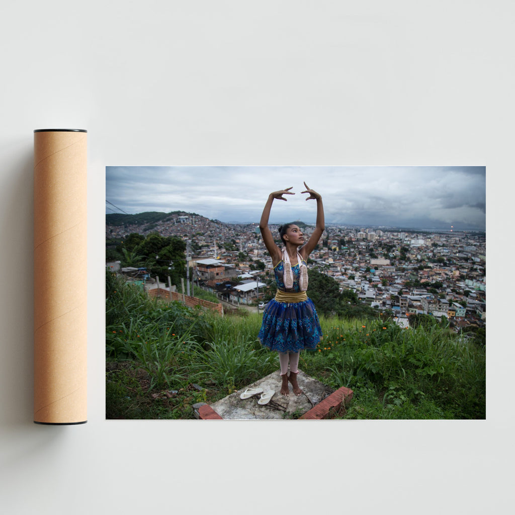 Ballet en la favela - FotoH solo print