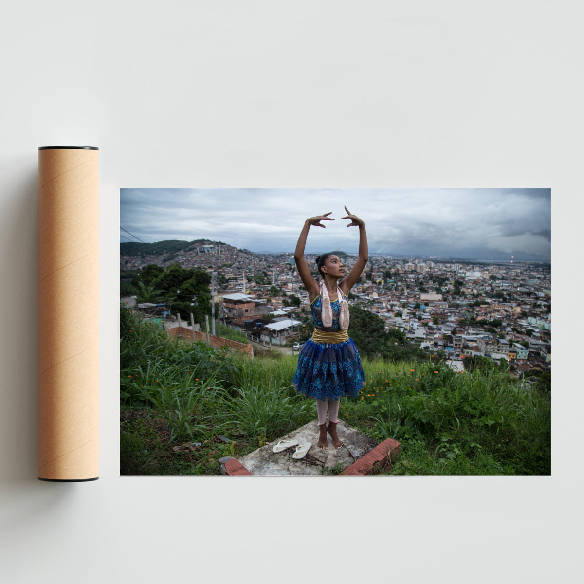 Ballet en la favela - FotoH solo print