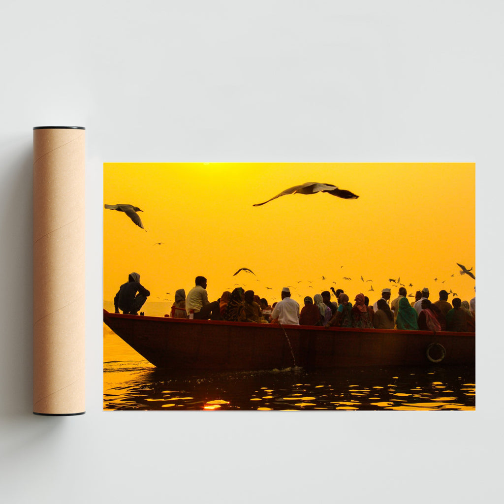 Gaviotas del Ganges - FotoH solo print
