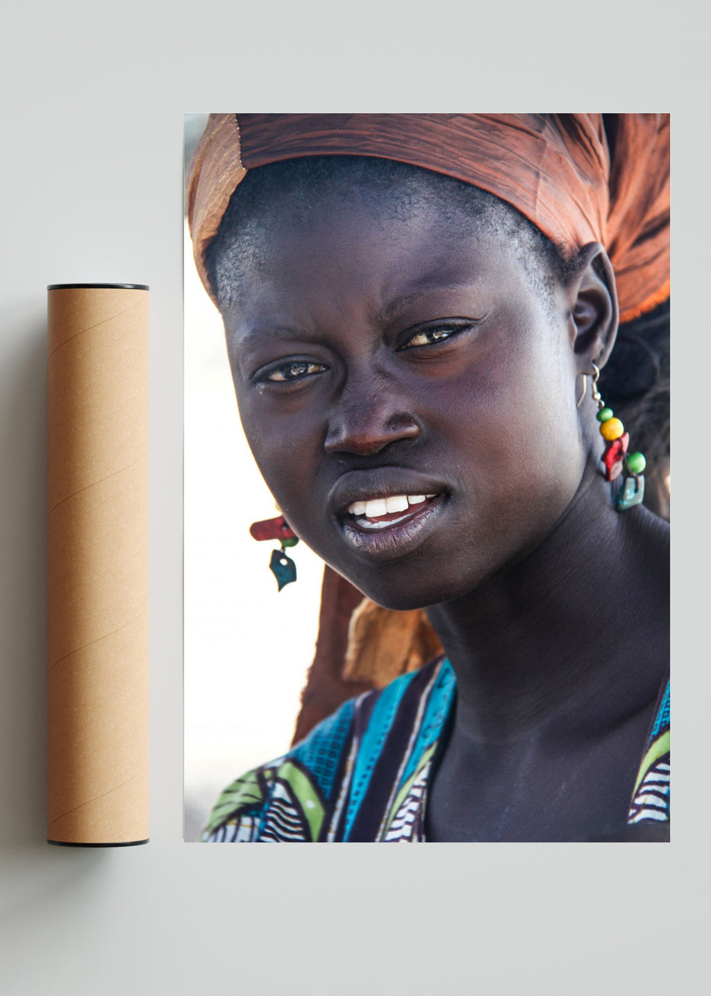 Mujer Senegalesa - FotoV Solo print