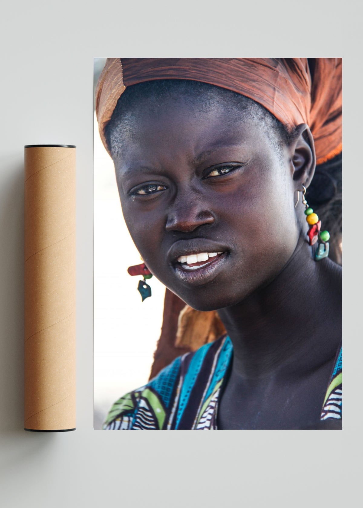 Mujer Senegalesa - FotoV Solo print