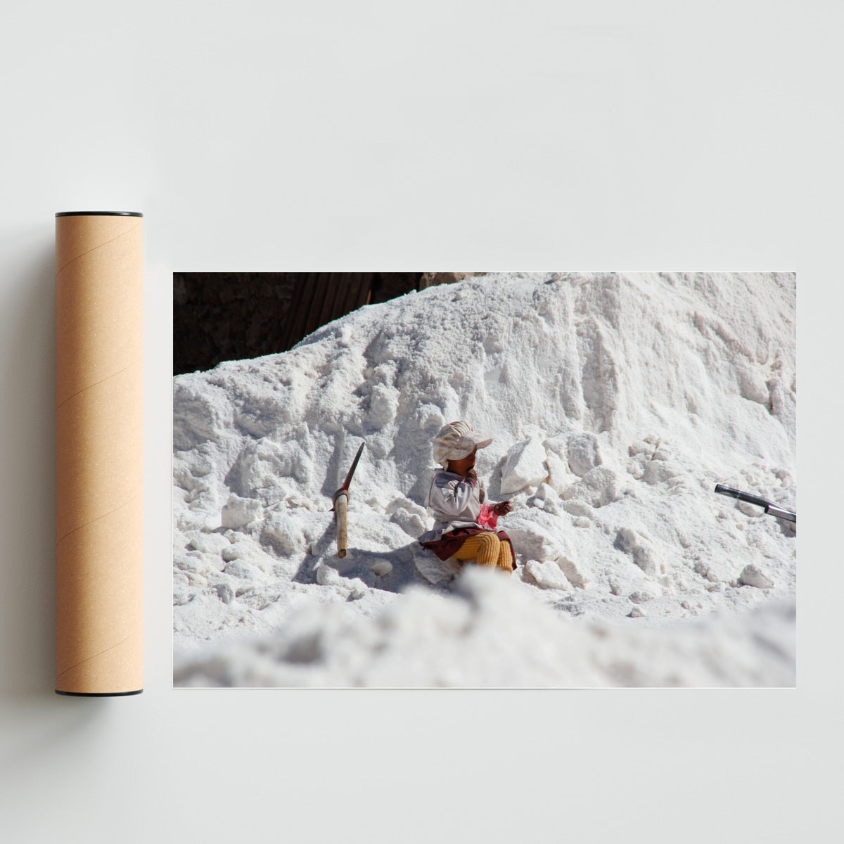 Niña en el salar - FotoH solo print