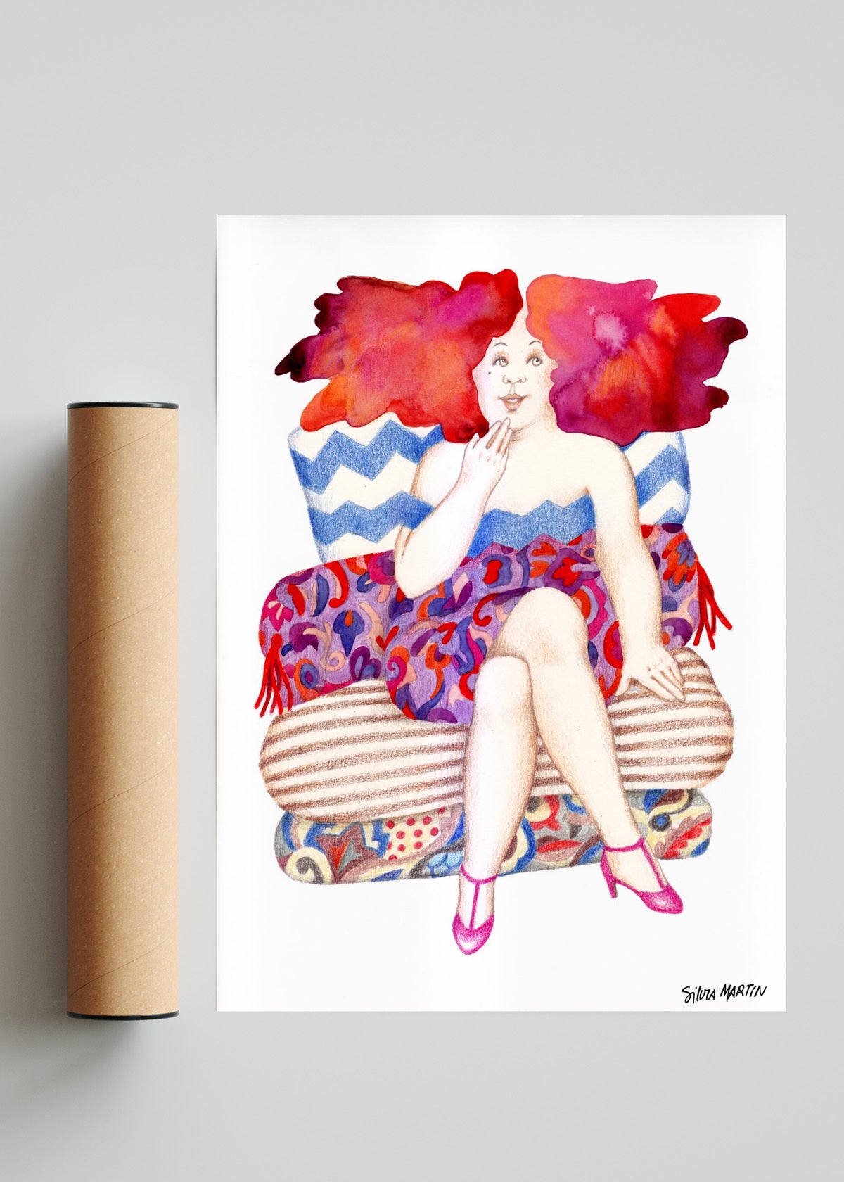 Redonda - Retrato solo print