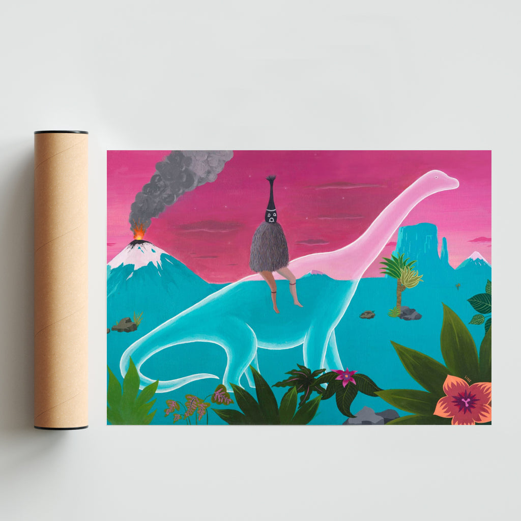 Cambio de Planes - Paisaje Solo print