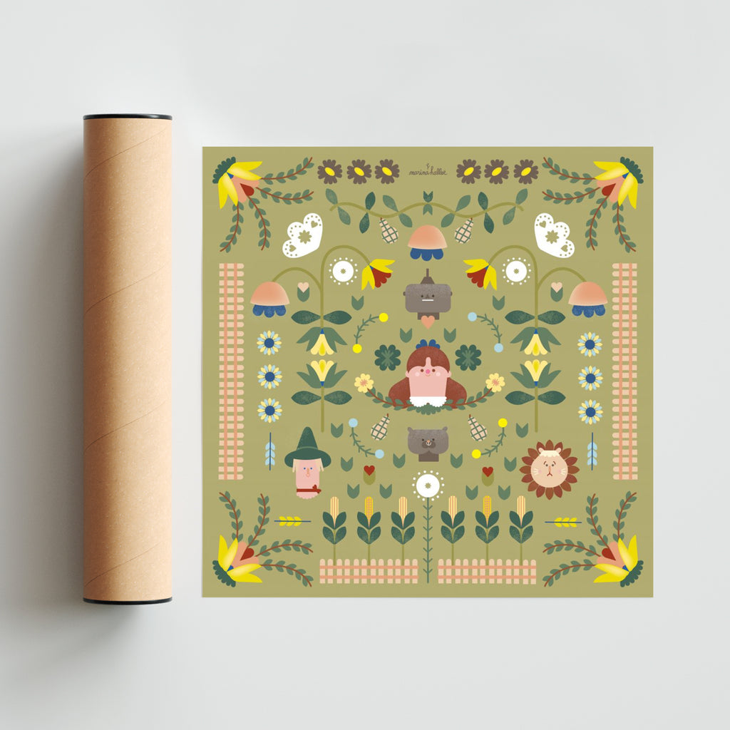 MAGO DE OZ - Cuadrado solo print