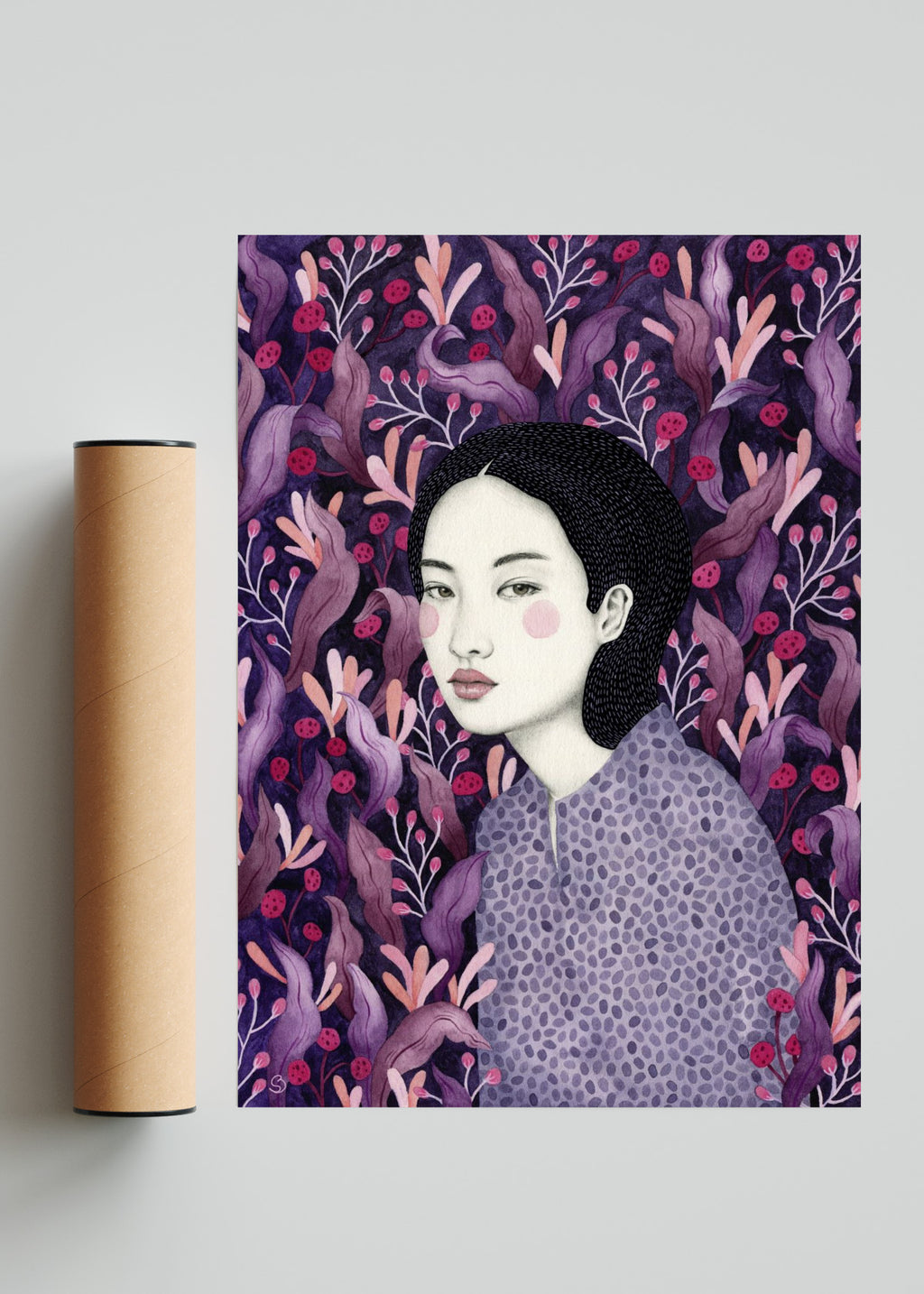 Lucinda - Retrato solo print