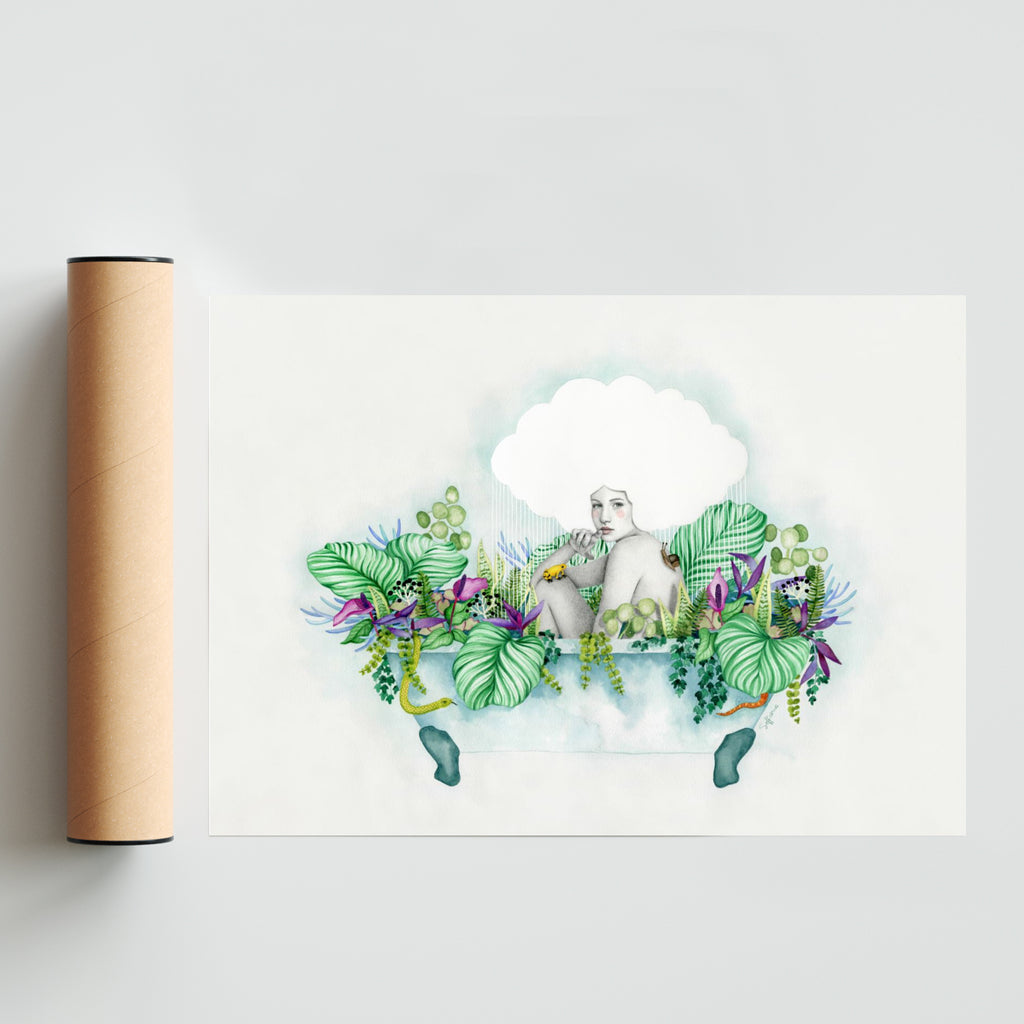 Ivy - Paisaje Solo print