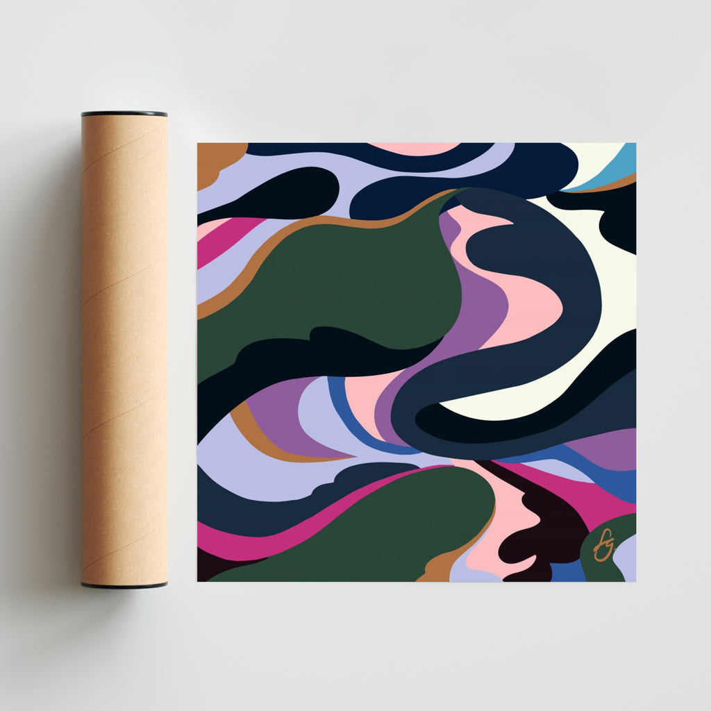 Orgánico - Cuadrado solo print