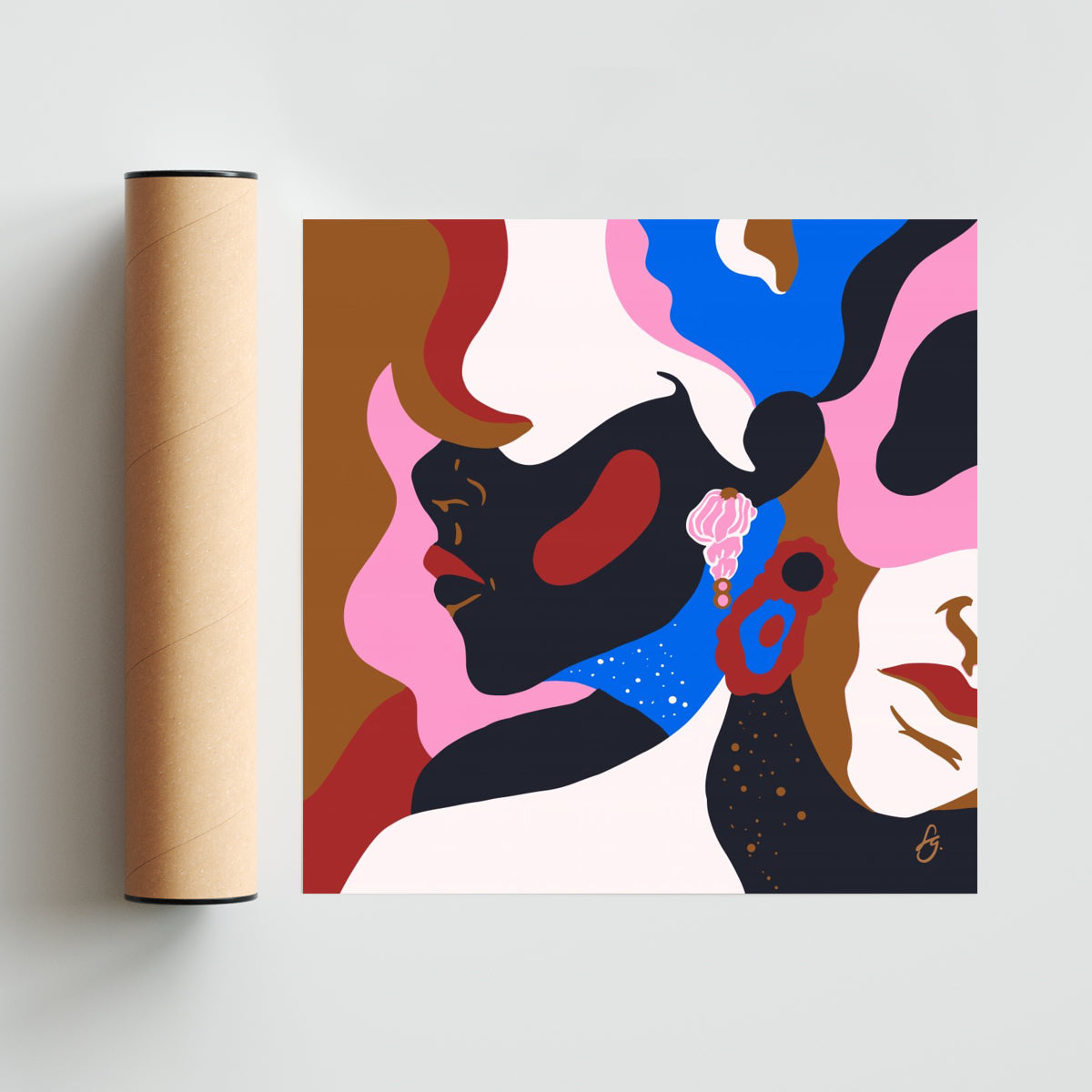 Illusion - Cuadrado solo print