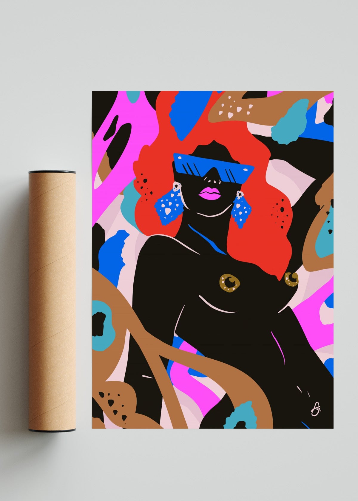 Colorfull - Retrato solo print