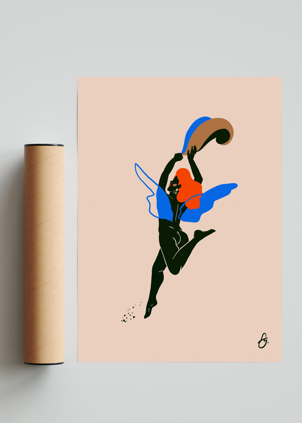 Freedom - Retrato solo print