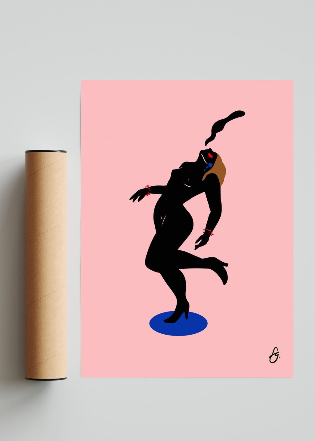 Just Breath - Retrato solo print