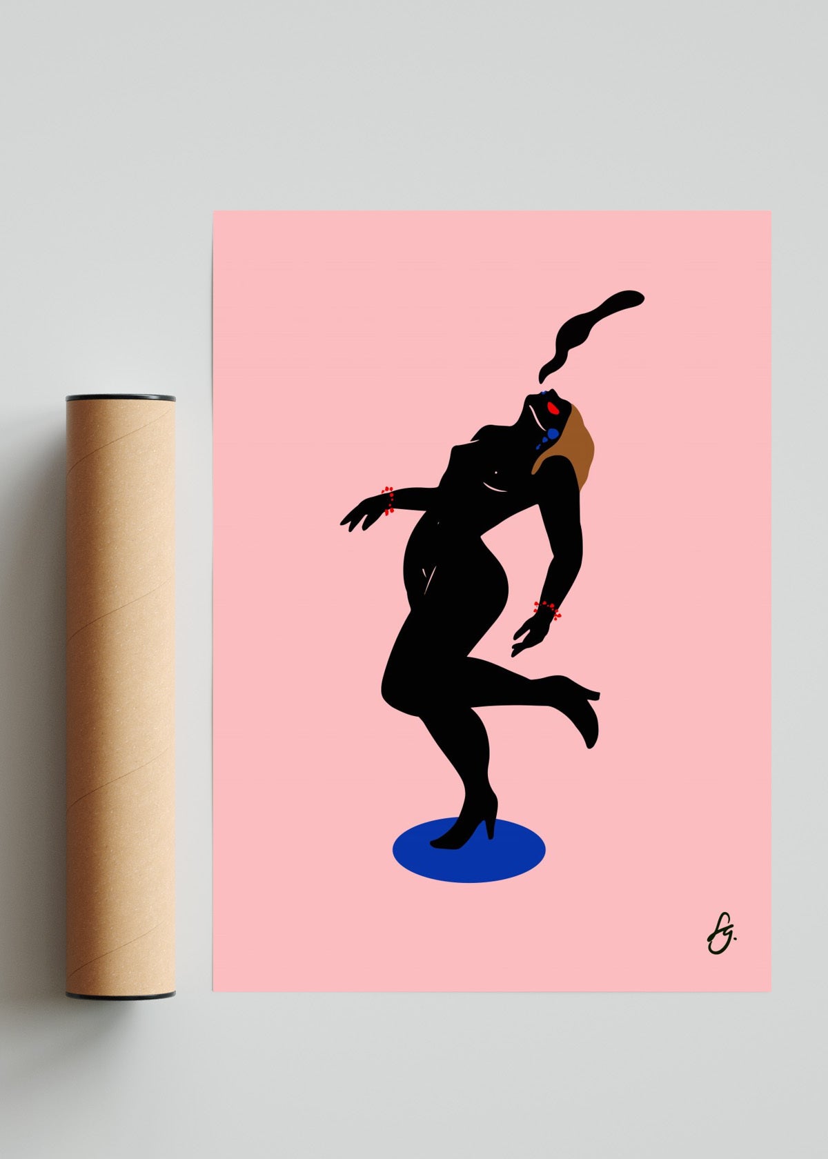 Just Breath - Retrato solo print