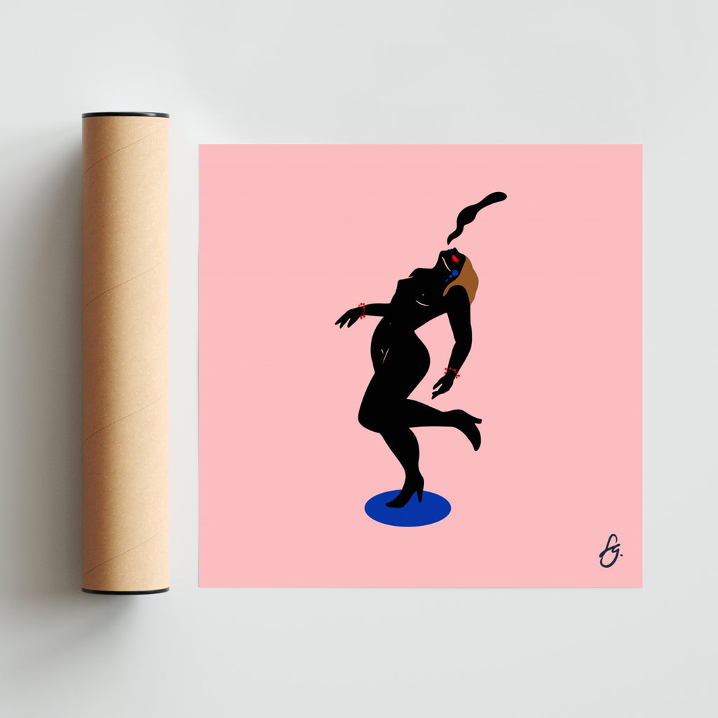 Just Breath - Cuadrado solo print