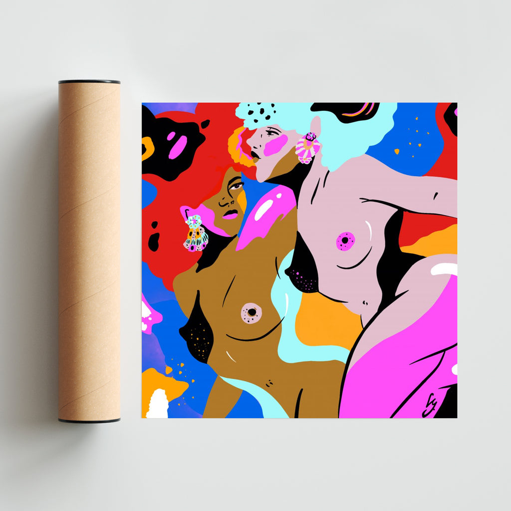 Vuelo - Cuadrado solo print