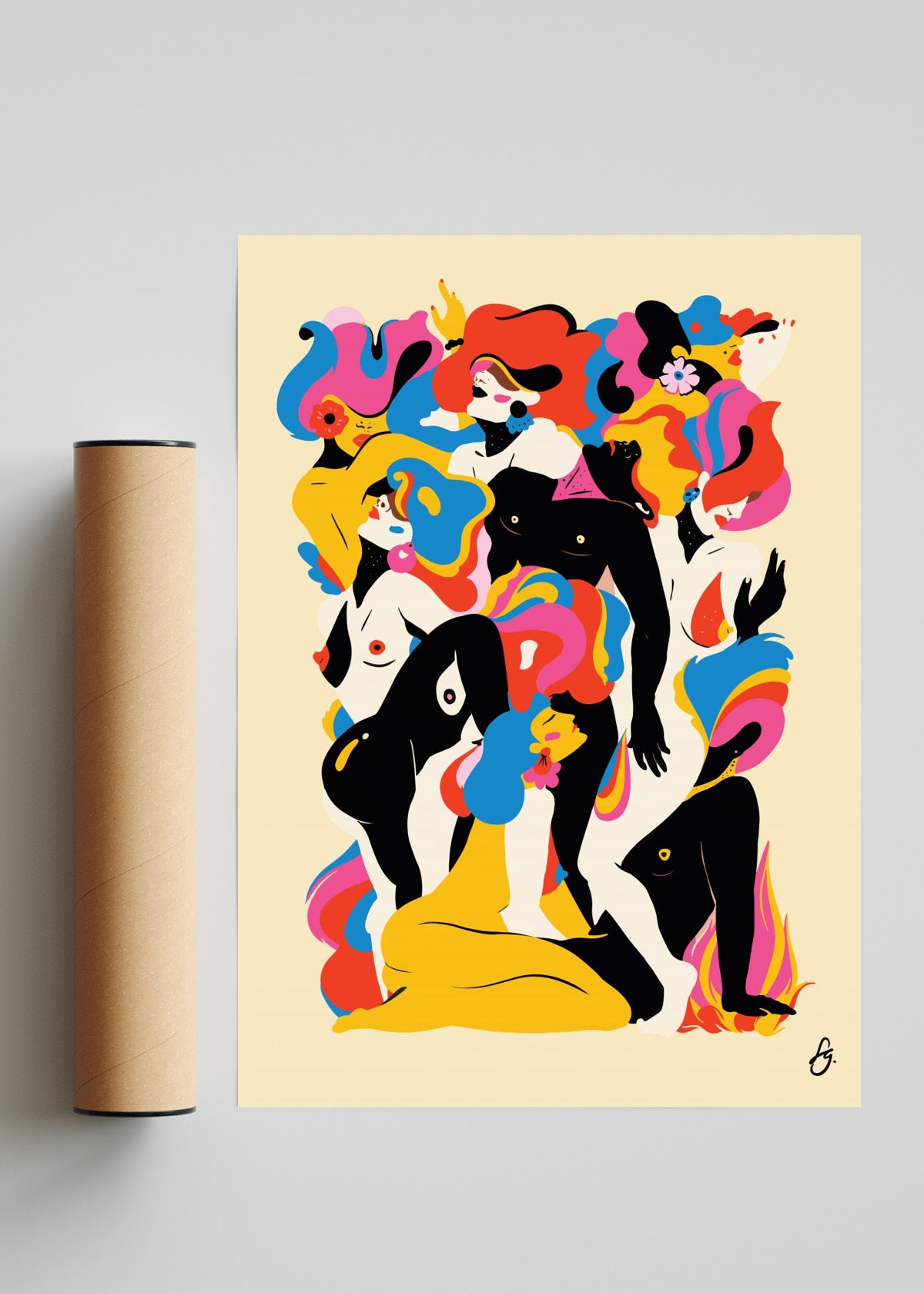 Fiesta Citric - Retrato solo print