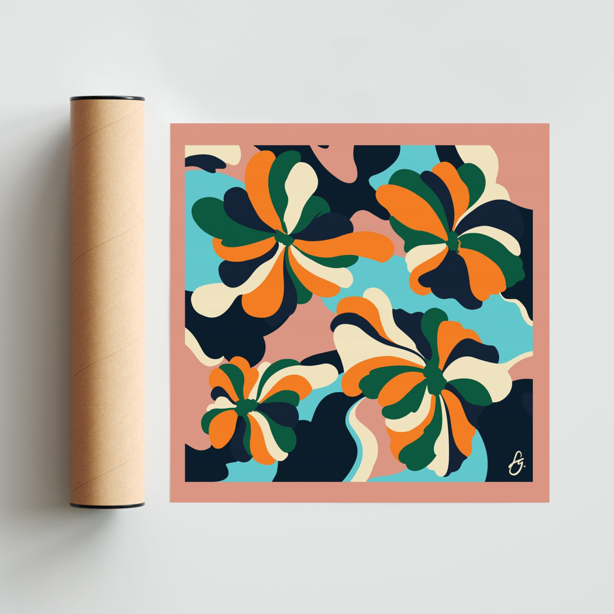 Caleido - Cuadrado solo print