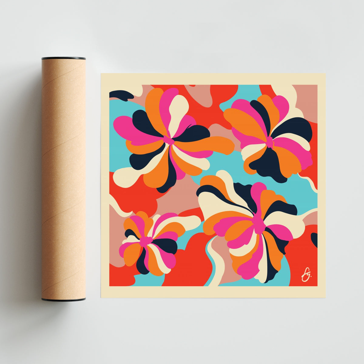 Caleido - Cuadrado solo print