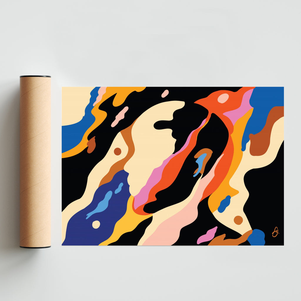 Color Head - Paisaje Solo print