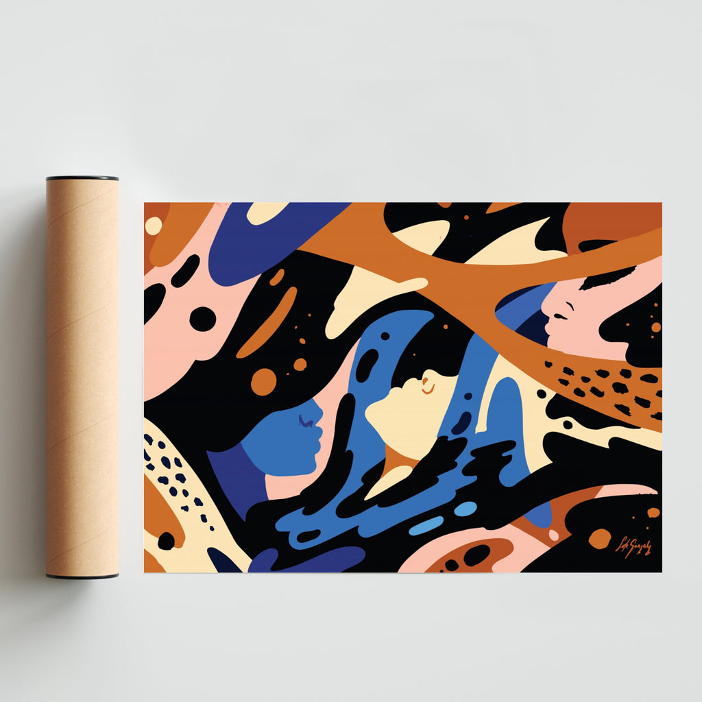 Galáctico - Paisaje Solo print