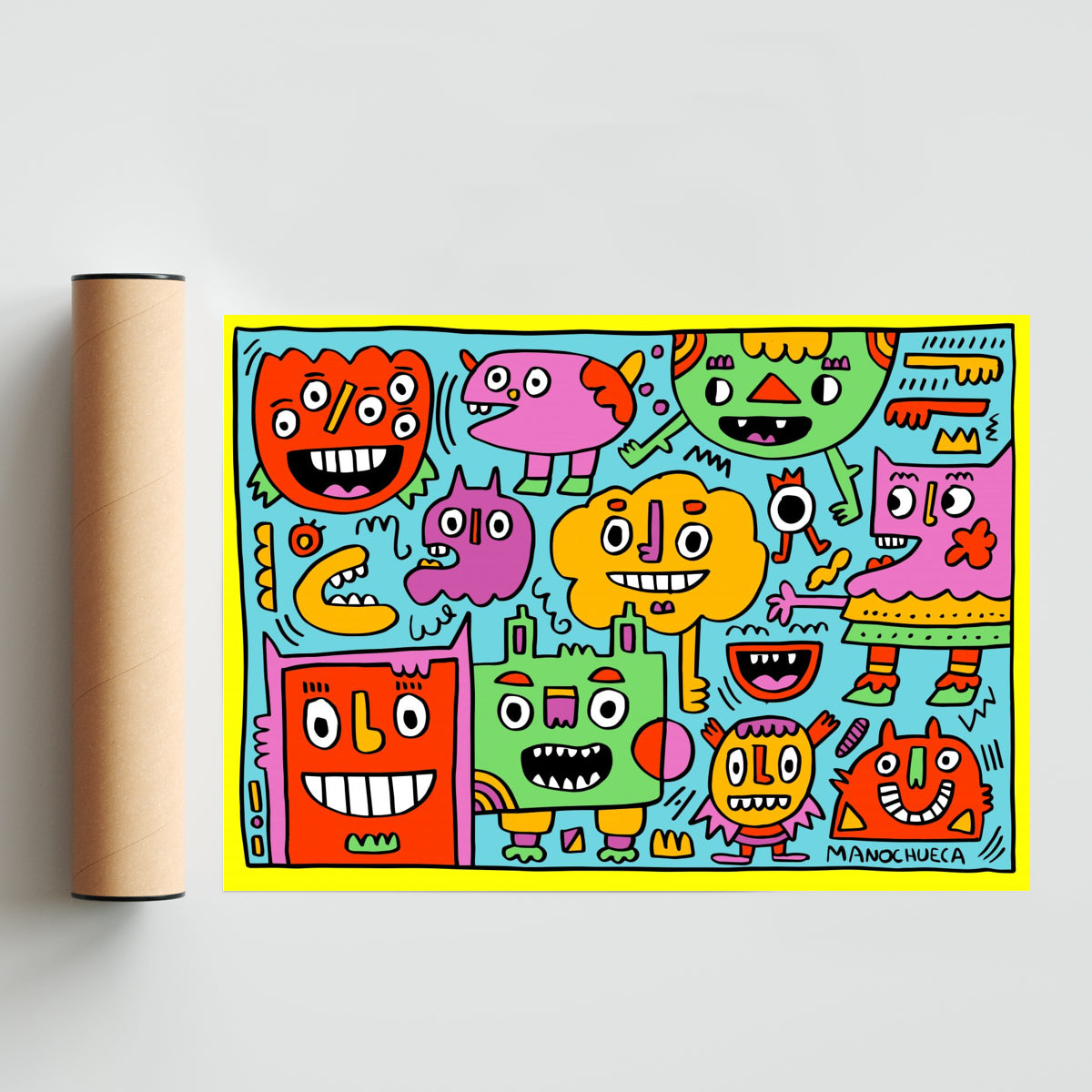 Manochueca - Paisaje Solo print